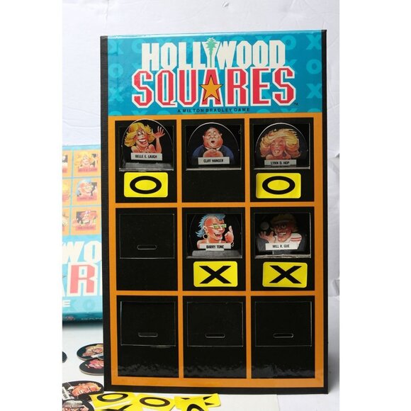 Vintage Hollywood Square Board Game 1980s Family Fun Retro TV Show - Picture 3 of 7